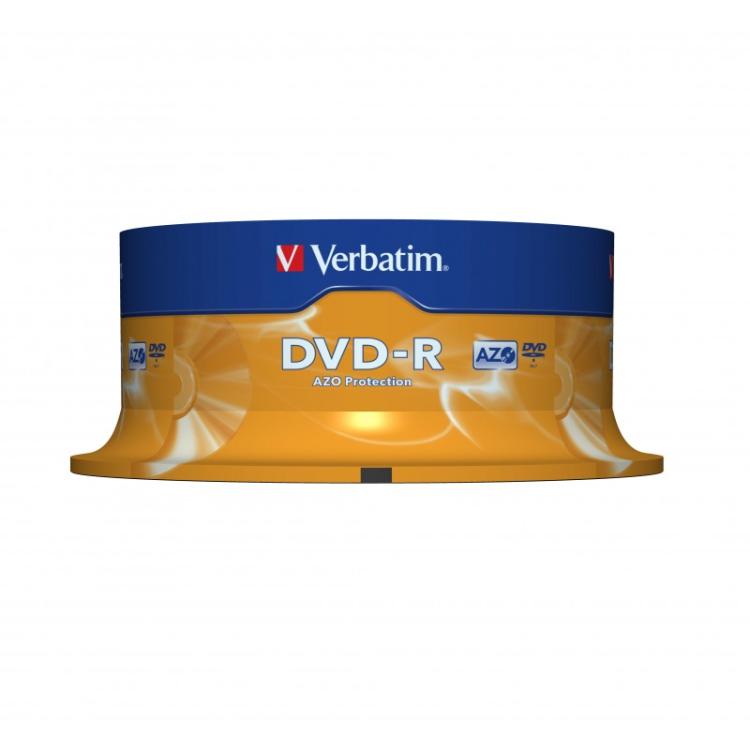 Verbatim - 43667 4,7 GB DVD-R 25 pieza(s)