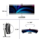 Philips - 49B2U6903CH/00 pantalla para PC 124,5 cm (49") 5120 x 1440 Pixeles Dual QHD LCD Gris