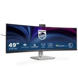 Philips - 49B2U6903CH/00 pantalla para PC 124,5 cm (49") 5120 x 1440 Pixeles Dual QHD LCD Gris