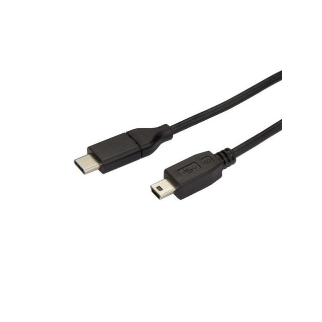 StarTech.com - Cable de 2m USB-C a Mini USB-B - Cable Adaptador USB Tipo C a USB Mini B