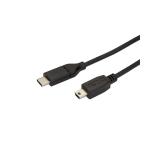 StarTech.com - Cable de 2m USB-C a Mini USB-B - Cable Adaptador USB Tipo C a USB Mini B