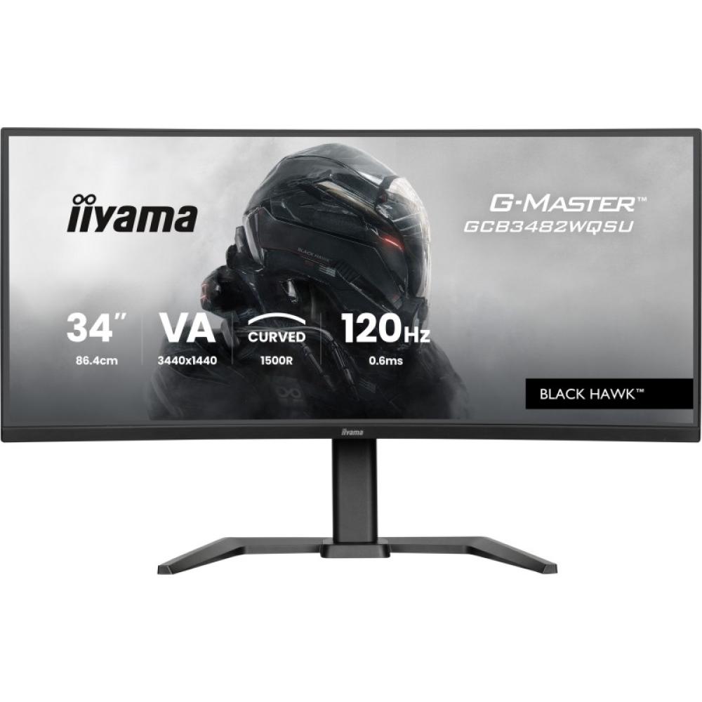 iiyama - GCB3482WQSU-B1 pantalla para PC 86,4 cm (34") 3440 x 1440 Pixeles UltraWide Quad HD LED Negro