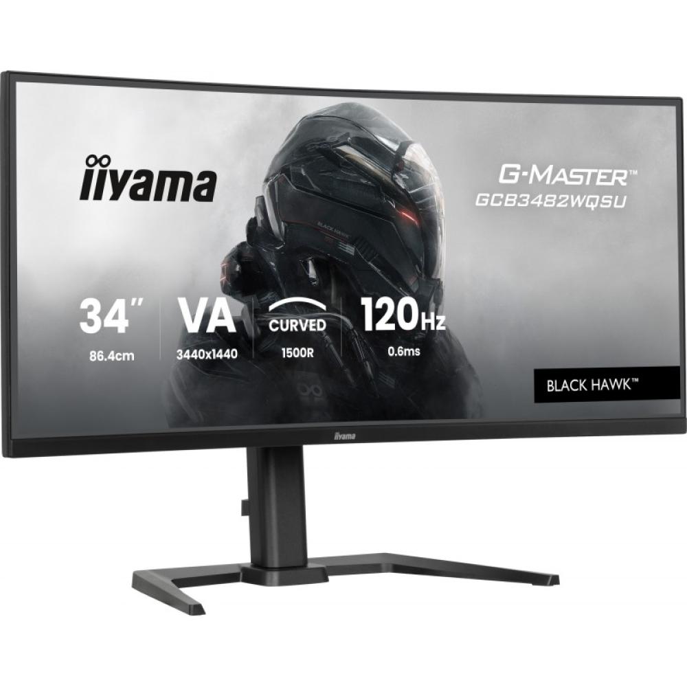 iiyama - GCB3482WQSU-B1 pantalla para PC 86,4 cm (34") 3440 x 1440 Pixeles UltraWide Quad HD LED Negro