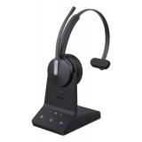 Yealink - WH64 Mono Teams Auriculares Inalámbrico Diadema Oficina/Centro de llamadas USB Tipo C Bluetooth Negro