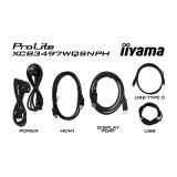 iiyama - ProLite XCB3497WQSNPH-B1 pantalla para PC 86,4 cm (34") 3440 x 1440 Pixeles UltraWide Quad HD LED Negro