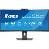 iiyama - ProLite XCB3497WQSNPH-B1 pantalla para PC 86,4 cm (34") 3440 x 1440 Pixeles UltraWide Quad HD LED Negro