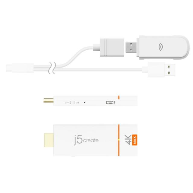 j5create - JVAW76MAX adaptador de pantalla inalámbrico HDMI Full HD Mochila