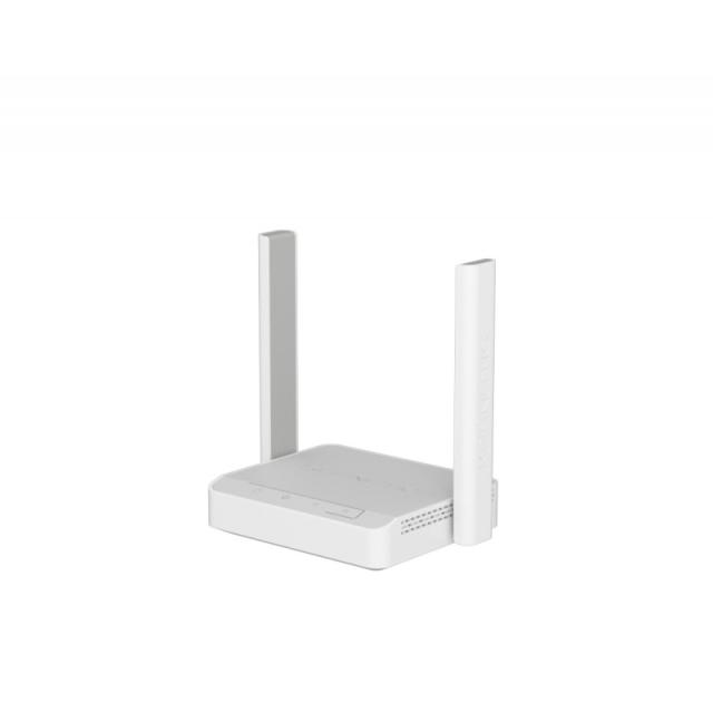 Keenetic - Starter Router Wi-Fi en malla N300 con Smart Switch de 3 puertos
