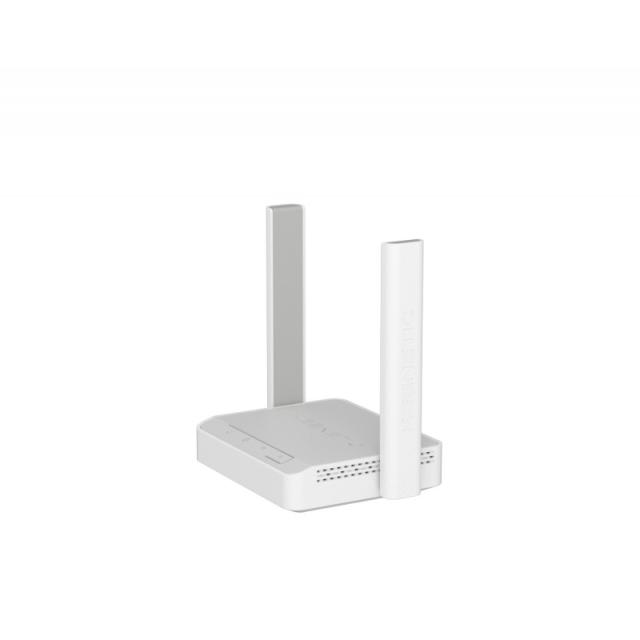 Keenetic - Starter Router Wi-Fi en malla N300 con Smart Switch de 3 puertos