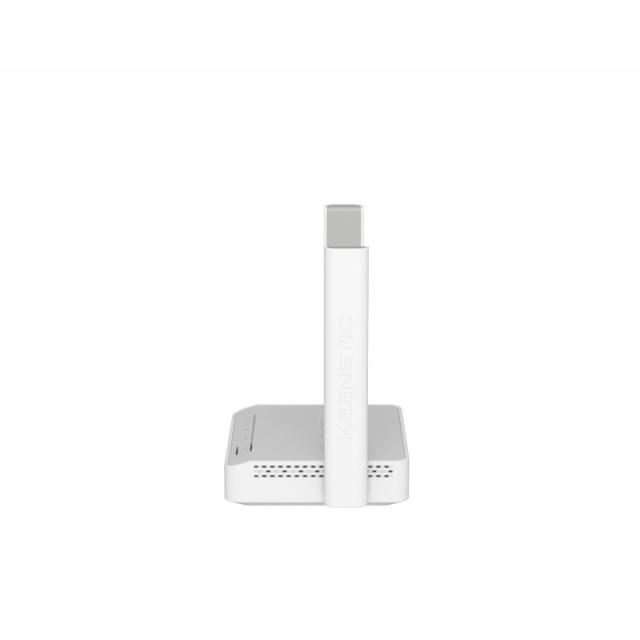 Keenetic - Starter Router Wi-Fi en malla N300 con Smart Switch de 3 puertos