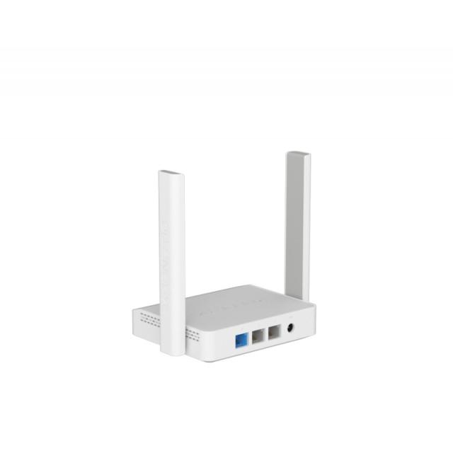 Keenetic - Starter Router Wi-Fi en malla N300 con Smart Switch de 3 puertos