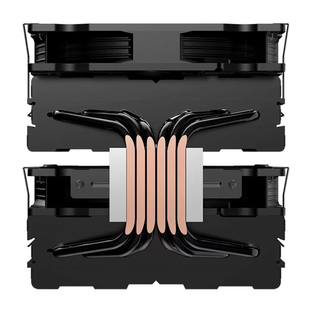 Hiditec - C40 PRO Procesador Refrigerador de aire 14 cm Negro 1 pieza(s)