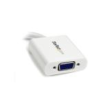 StarTech.com - Adaptador Conversor de Vídeo Mini DisplayPort DP a VGA - 1920x1200 - Activo- Blanco