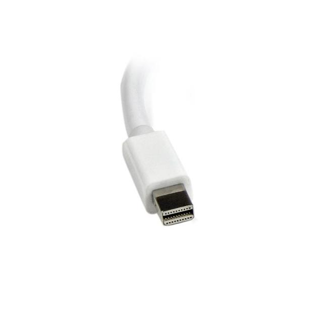 StarTech.com - Adaptador Conversor de Vídeo Mini DisplayPort DP a VGA - 1920x1200 - Activo- Blanco