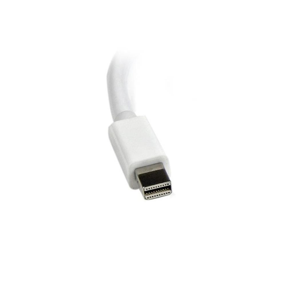StarTech.com - Adaptador Conversor de Vídeo Mini DisplayPort DP a VGA - 1920x1200 - Activo- Blanco