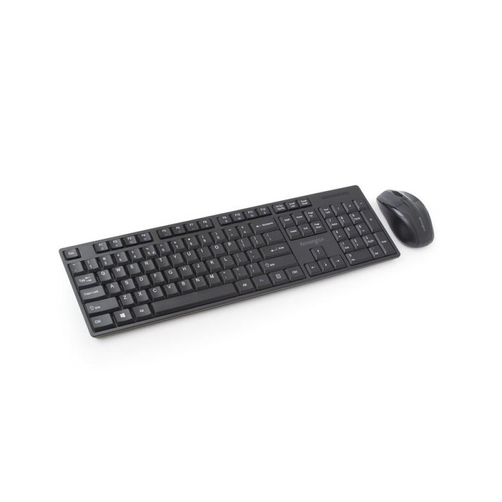 Kensington - Conjunto de ratón y teclado inalámbricos de perfil bajo Pro Fit®