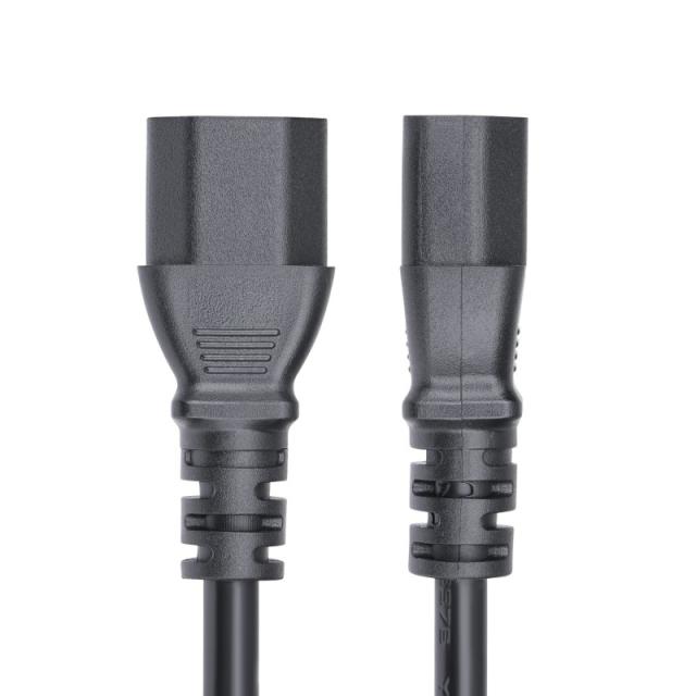 StarTech.com - Cable de Extensión de Alimentación C14 a C13 4,5m - Cable de Alimentación C14 a C13 para PDU - Cable Alargador de