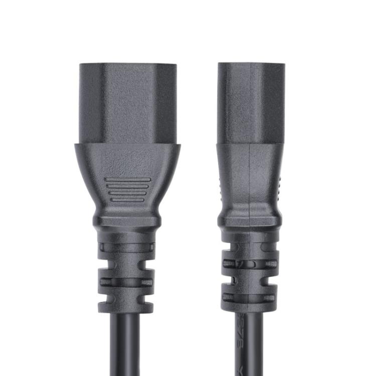 StarTech.com - Cable de Extensión de Alimentación C14 a C13 4,5m - Cable de Alimentación C14 a C13 para PDU - Cable Alargador de