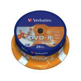 Verbatim - 43538 DVD en blanco 4,7 GB DVD-R 25 pieza(s)