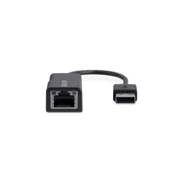 Belkin - F4U047BT cambiador de género para cable RJ-45 USB 2.0 Type-A Negro