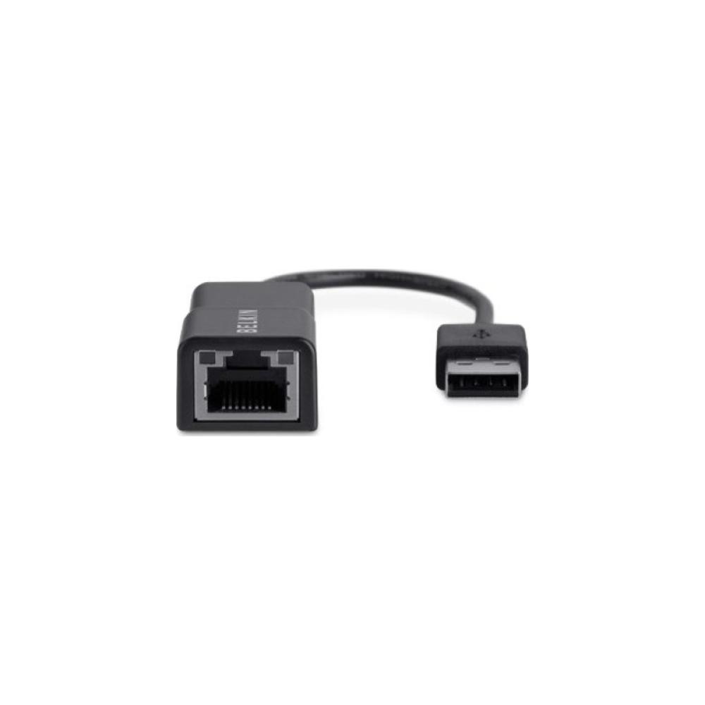 Belkin - F4U047BT cambiador de género para cable RJ-45 USB 2.0 Type-A Negro