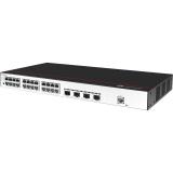 Huawei - CloudEngine S5735-L24P4S-A-V2 Gestionado L3 Gigabit Ethernet (10/100/1000) Energía sobre Ethernet (PoE) 1U Negro, Plata
