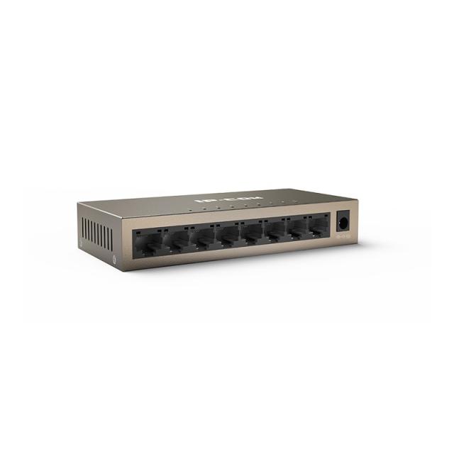 IP-COM Networks - G1008M switch No administrado Gigabit Ethernet (10/100/1000) Gris
