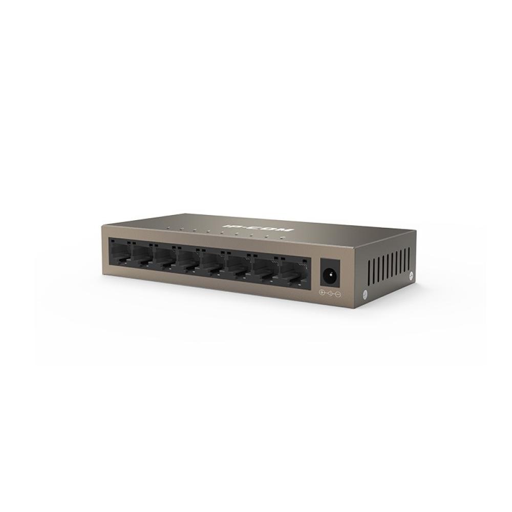 IP-COM Networks - G1008M switch No administrado Gigabit Ethernet (10/100/1000) Gris