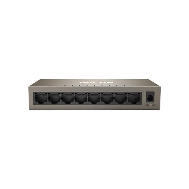 IP-COM Networks - G1008M switch No administrado Gigabit Ethernet (10/100/1000) Gris