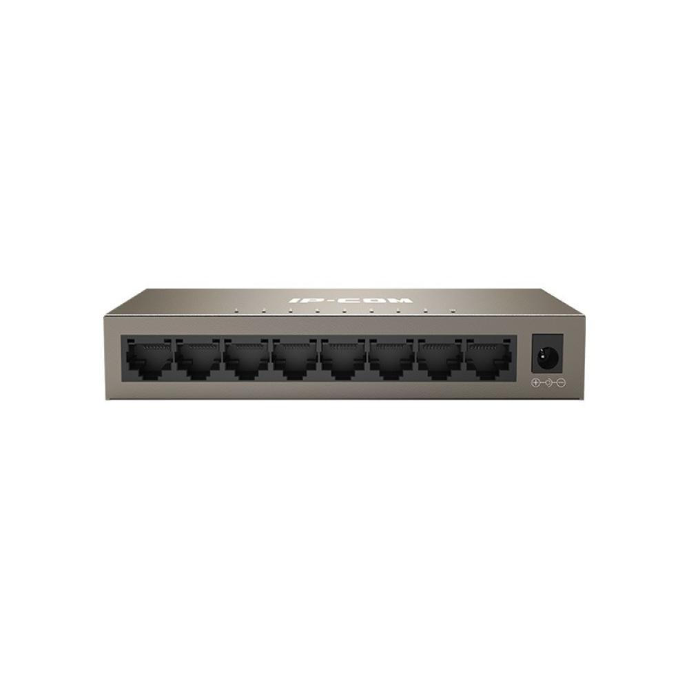 IP-COM Networks - G1008M switch No administrado Gigabit Ethernet (10/100/1000) Gris