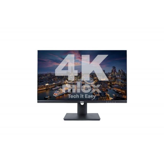 Nilox - MONITOR 27" NXM274KD11 IPS 4K 350 2HDMI DP USB 5MS pantalla para PC 68,6 cm (27") 3840 x 2160 Pixeles 4K Ultra HD LED