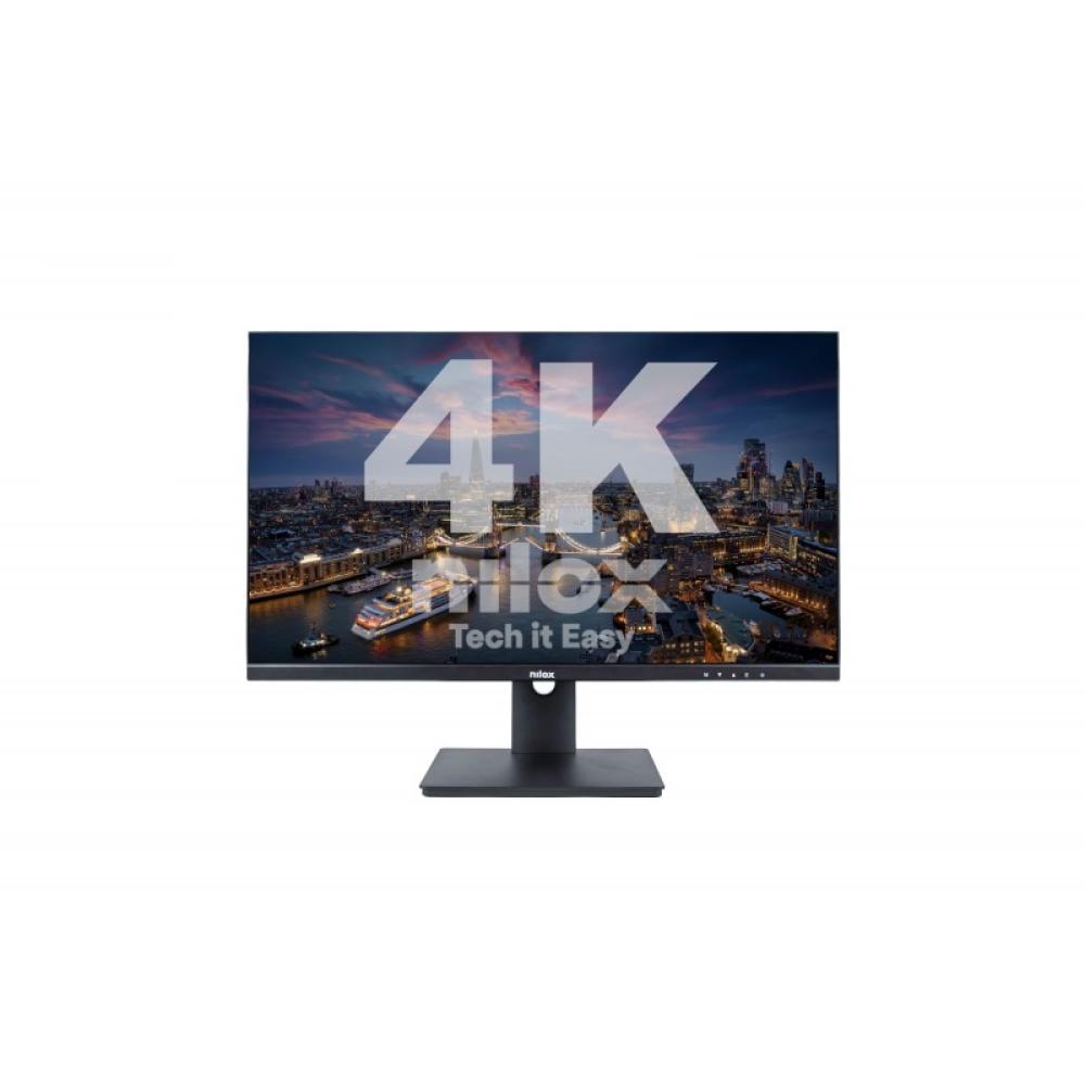 Nilox - MONITOR 27" NXM274KD11 IPS 4K 350 2HDMI DP USB 5MS pantalla para PC 68,6 cm (27") 3840 x 2160 Pixeles 4K Ultra HD LED