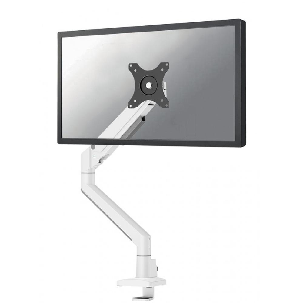 Neomounts - DS70-250WH1 Brazo de monitor 17-35" - resorte de gas - Topfix - Tope-a-180°
