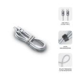 SUBBLIM - CABLE OPTIMUS 60W C-C 1m WHITE