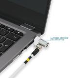 Mobilis - 001325 cable antirrobo Blanco 1,8 m