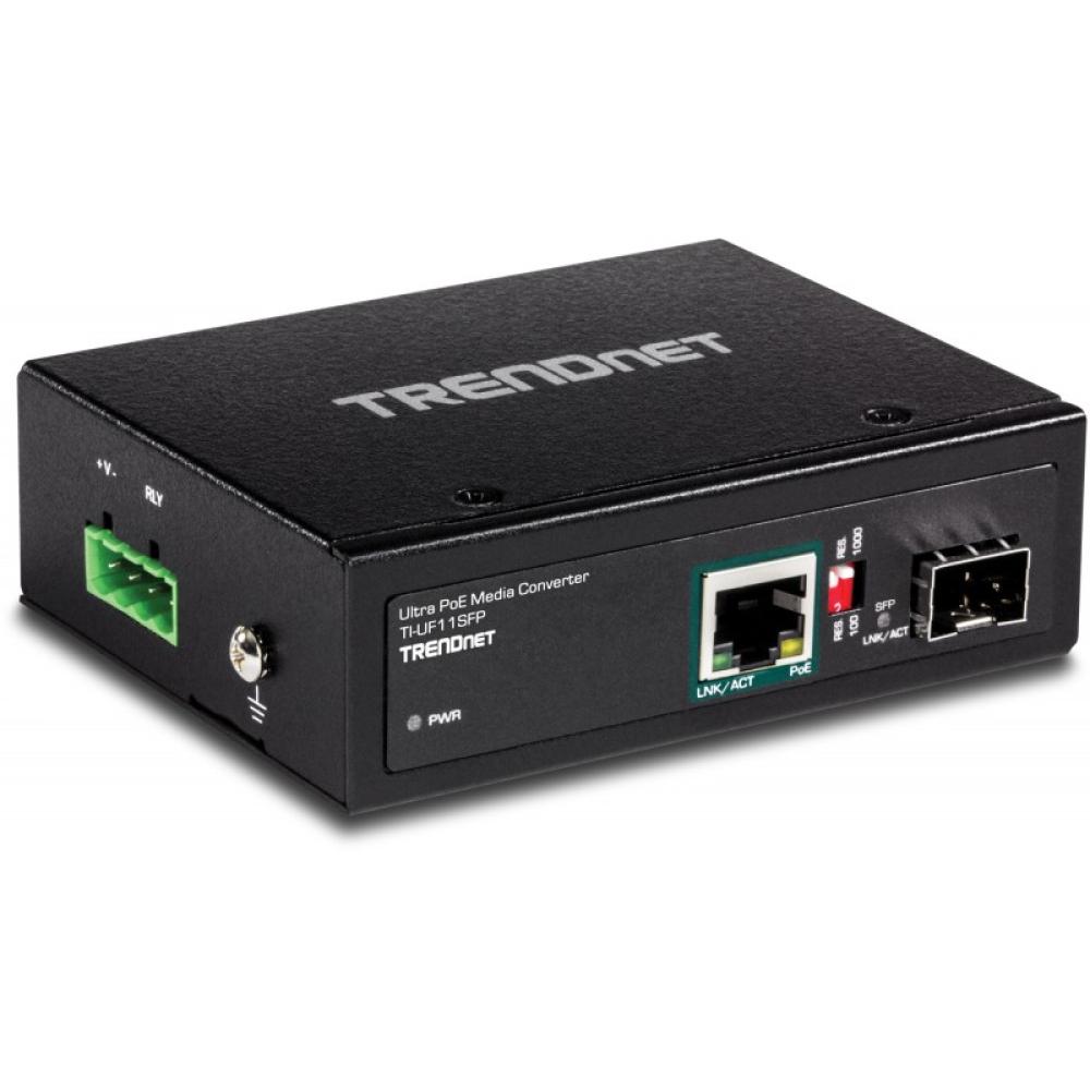 Trendnet - TI-UF11SFP convertidor de medio Interno 1000 Mbit/s Negro