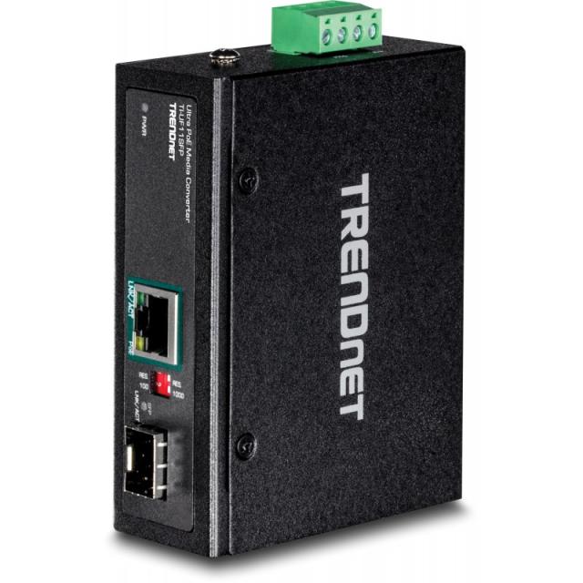 Trendnet - TI-UF11SFP convertidor de medio Interno 1000 Mbit/s Negro