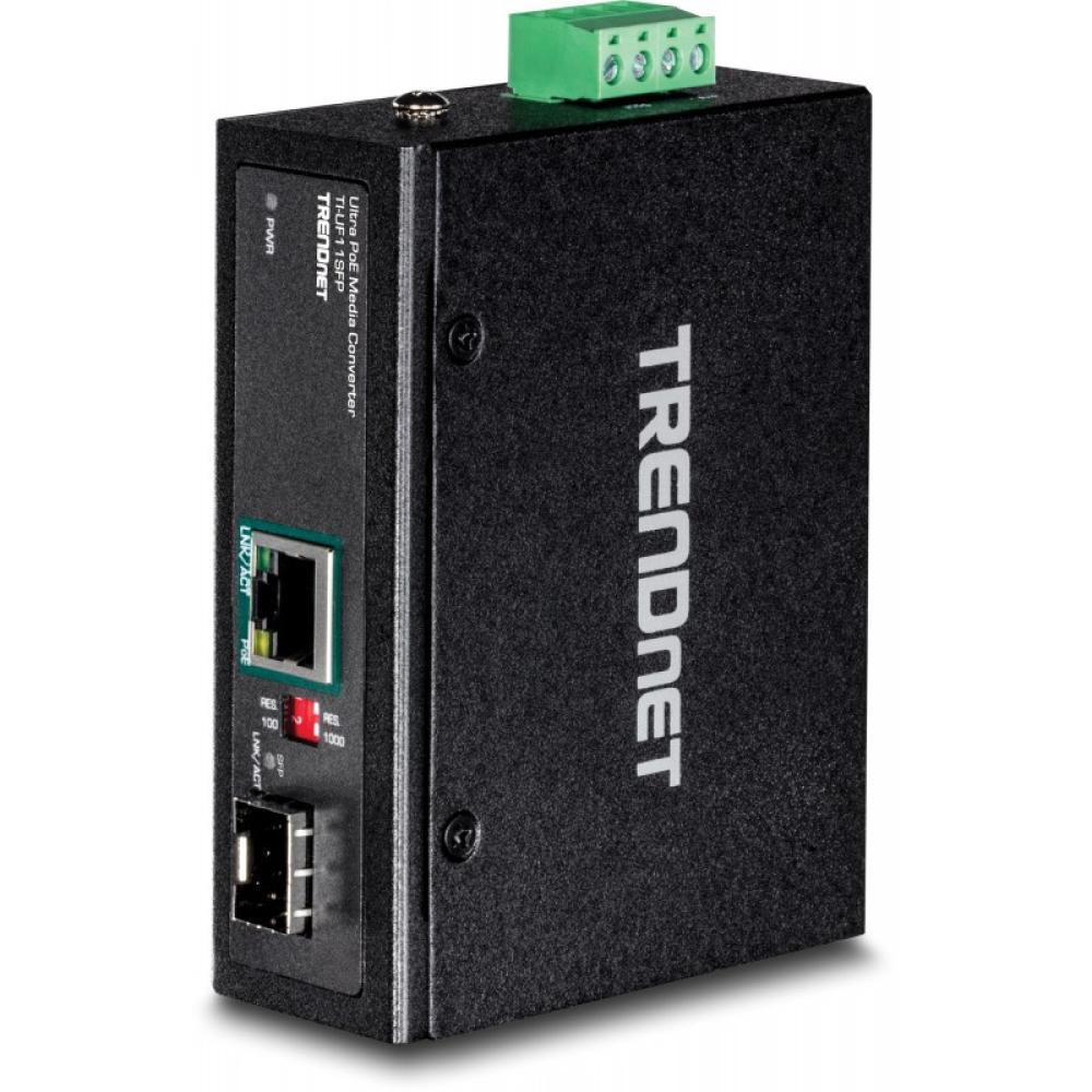 Trendnet - TI-UF11SFP convertidor de medio Interno 1000 Mbit/s Negro