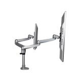 StarTech.com - Brazo Articulado Prémium para Dos Monitores de hasta 30" - Soporte VESA de Altura Ajustable - Montaje Mordaza/Oja