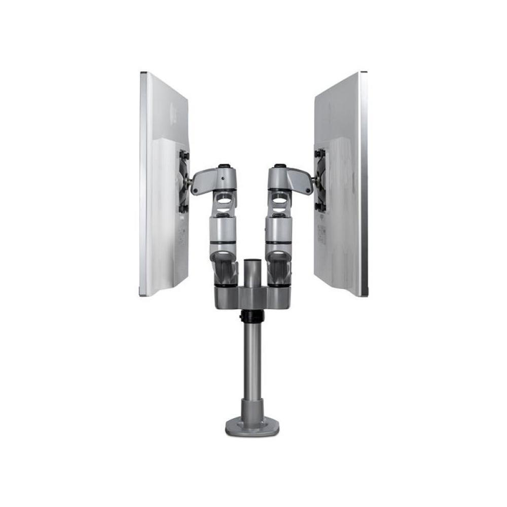 StarTech.com - Brazo Articulado Prémium para Dos Monitores de hasta 30" - Soporte VESA de Altura Ajustable - Montaje Mordaza/Oja
