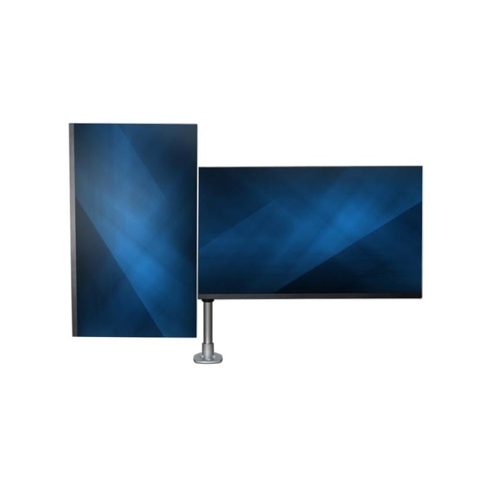 StarTech.com - Brazo Articulado Prémium para Dos Monitores de hasta 30" - Soporte VESA de Altura Ajustable - Montaje Mordaza/Oja