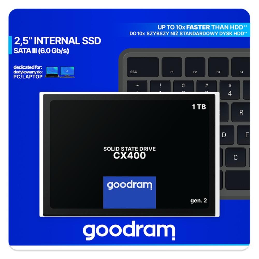 Goodram - CX400 gen.2 2.5" 1,02 TB Serial ATA III 3D TLC NAND