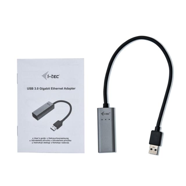 i-tec - Metal USB 3.0 Gigabit Ethernet Adapter
