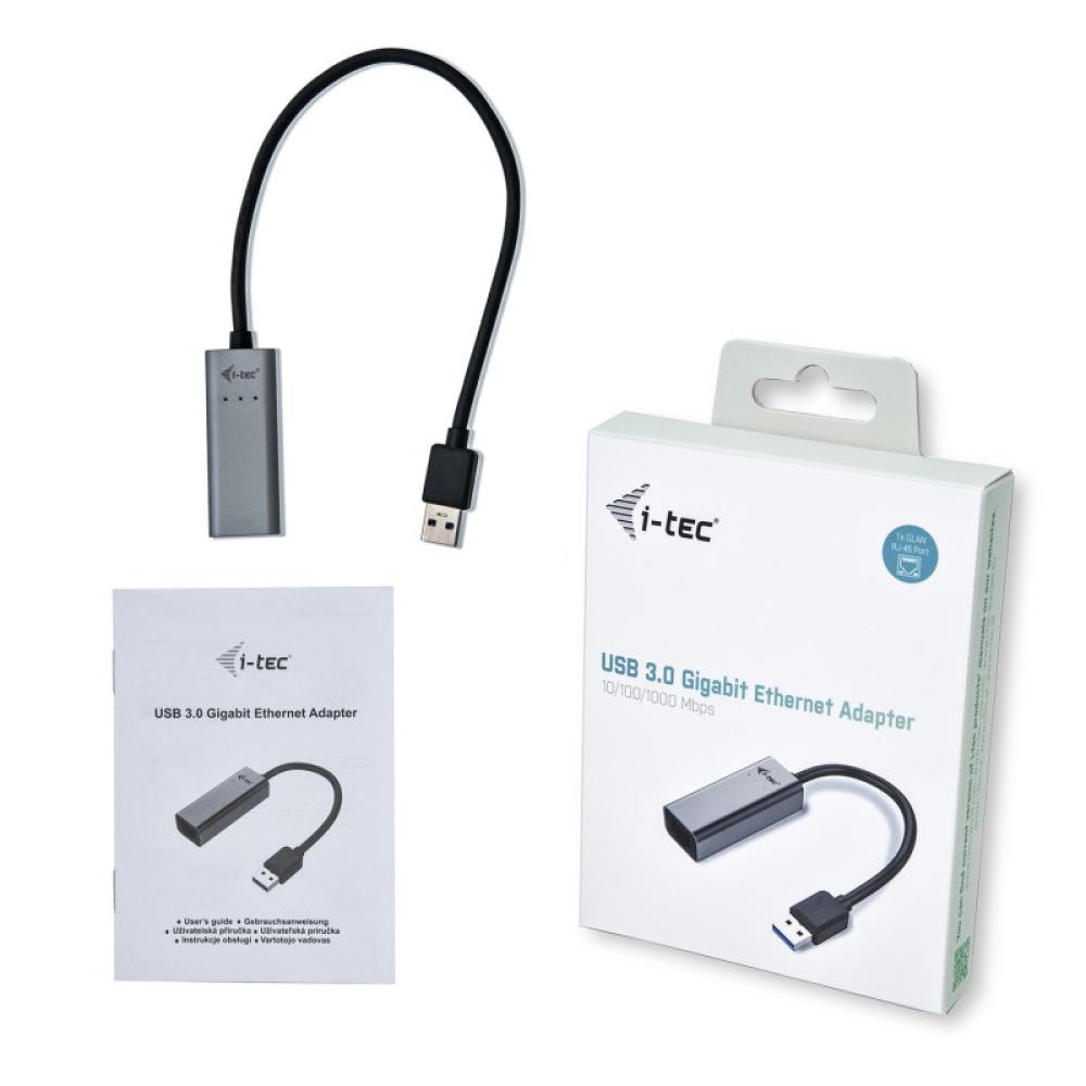 i-tec - Metal USB 3.0 Gigabit Ethernet Adapter