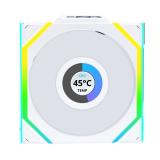 Lian Li - UNI FAN SL Wireless LCD 120 Reverse Blade Carcasa del ordenador Ventilador 12 cm Blanco 1 pieza(s)