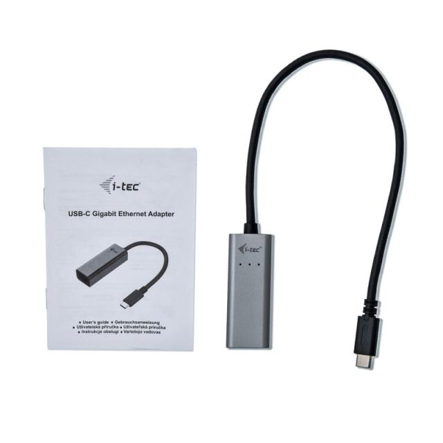 i-tec - Metal USB-C Gigabit Ethernet Adapter