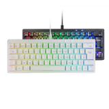 Mars Gaming - MKMINIPRO, Teclado Mecánico Ultra-Compacto 60%, Switches Mecánicos Hot-Swappable, Iluminación RGB C - MKMINIPROBES