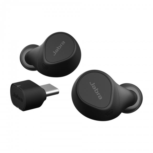 Jabra - Evolve2 Buds Auriculares True Wireless Stereo (TWS) Dentro de oído Llamadas/Música Bluetooth Negro - 20797-989-899