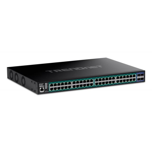Trendnet - TPE-3524SF switch Gestionado Gigabit Ethernet (10/100/1000) Energía sobre Ethernet (PoE)