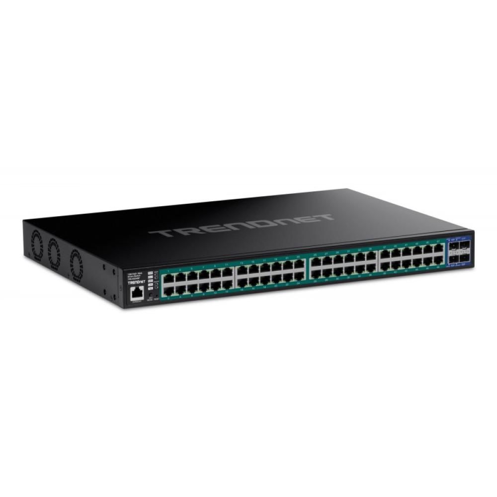 Trendnet - TPE-3524SF switch Gestionado Gigabit Ethernet (10/100/1000) Energía sobre Ethernet (PoE)